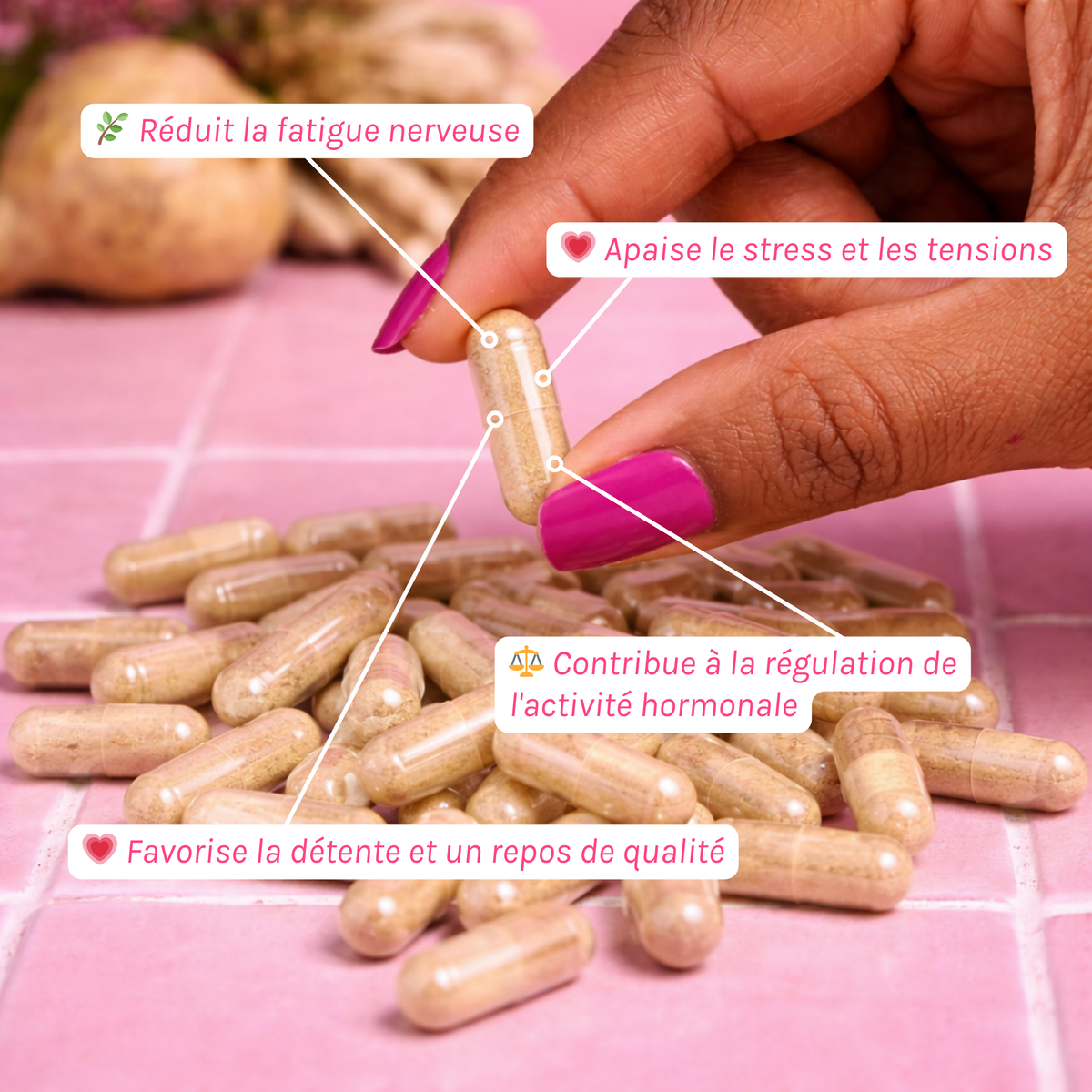 🌸 Complexe Adaptogène Féminin